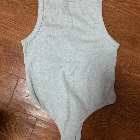 NWOT Dynamite | Grey Bodysuit - Picture 4 of 5